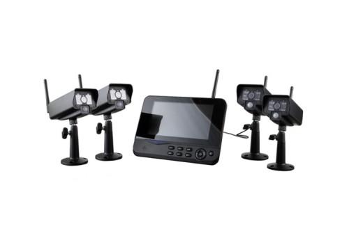 8105JM Wireless Kit  4CH Digital wireless camera & DVR system with 7''LCD monitor